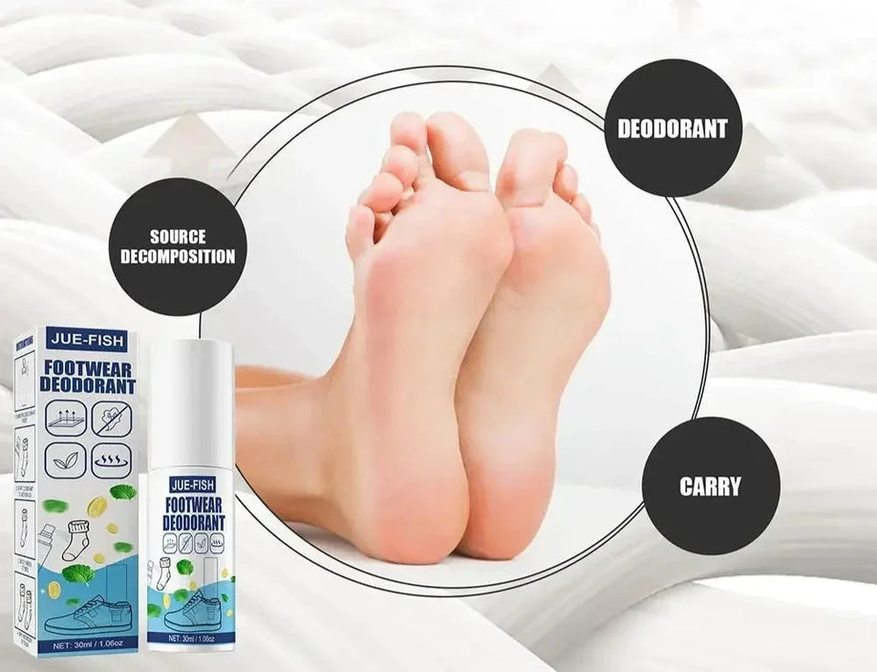 Nuevo Spray Desodorante para los pies y Calzado