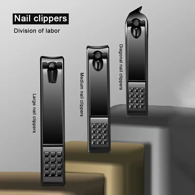 Nuevo Estuche Manicura Profesional Portátil de Acero Inoxidable