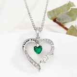 Collar Amor Eterno con Zirconia