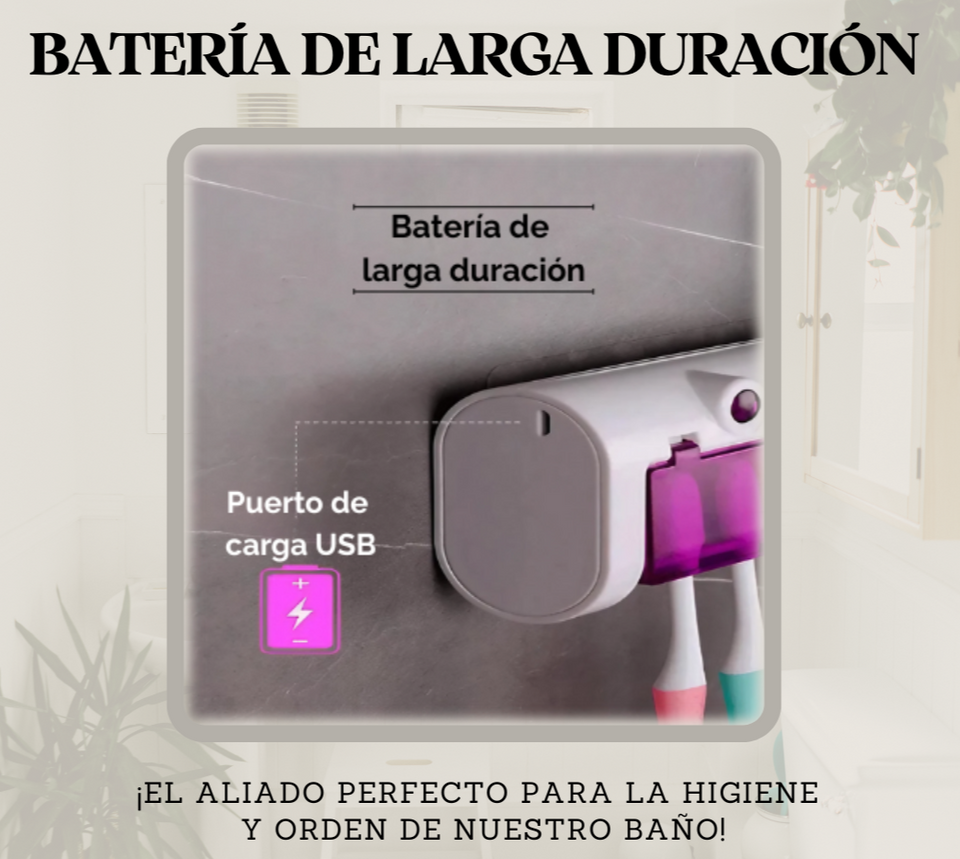 Nuevo Esterilizador de cepillos de dientes
