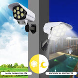 Nueva Lámpara Luz Solar LED Tipo Cámara (No Cámara)