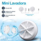 Nueva Mini Lavadora y Lavaplatos Portátil Turbo