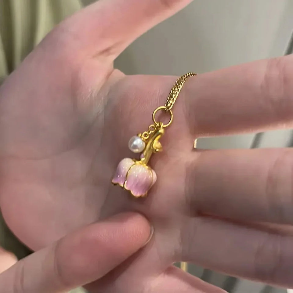 Nuevo Collar Rosa de Amor
