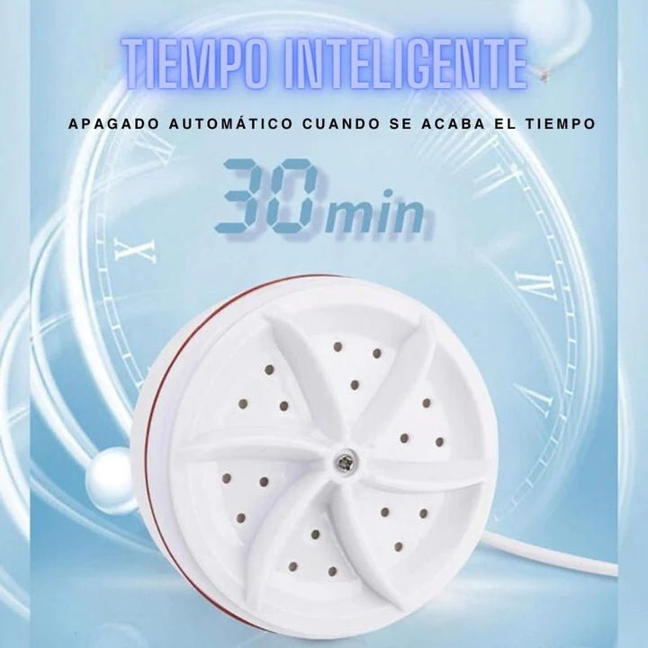 Nueva Mini Lavadora y Lavaplatos Portátil Turbo