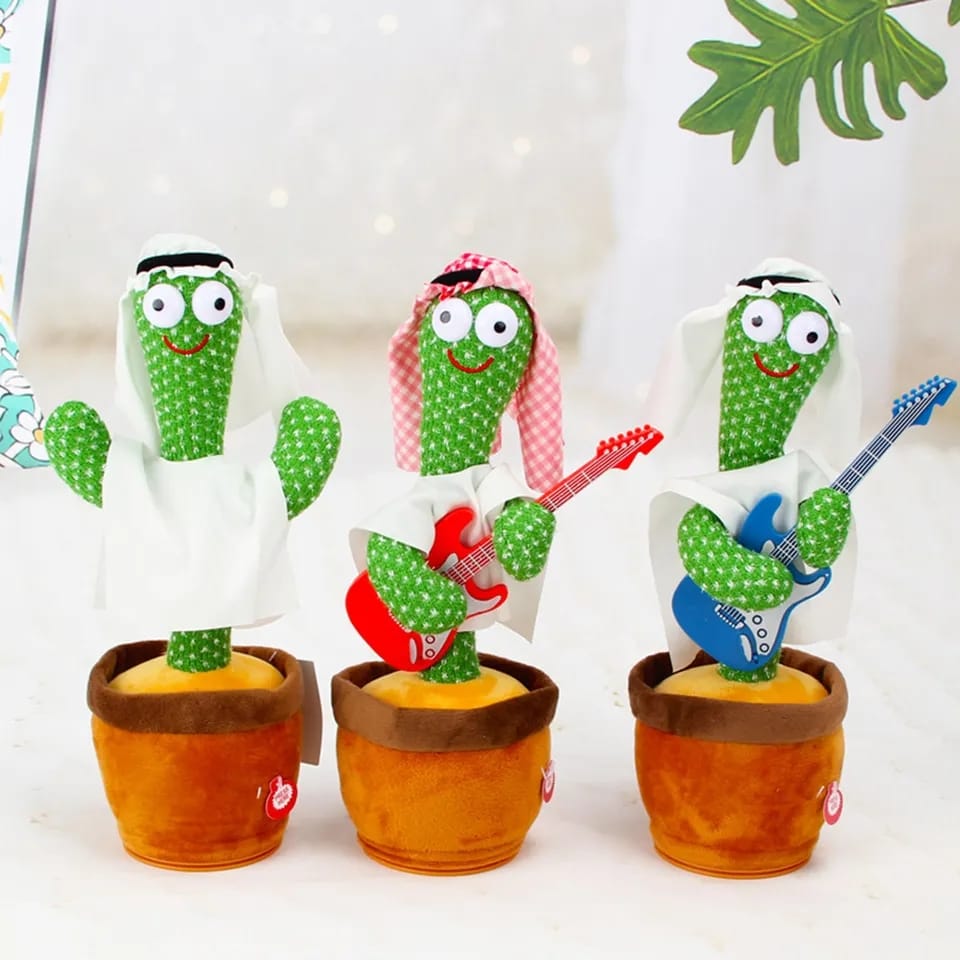 Nuevo Cactus Bailarín Recargable