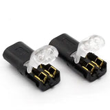 Nuevo KIT de 50 unidades de Conectores Push-in Doble Rápidos Seguros