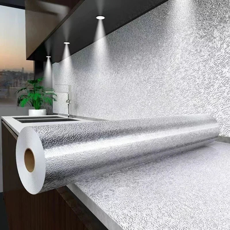 Nuevo Papel de aluminio Renovador de Cocina 60 CM X 3M