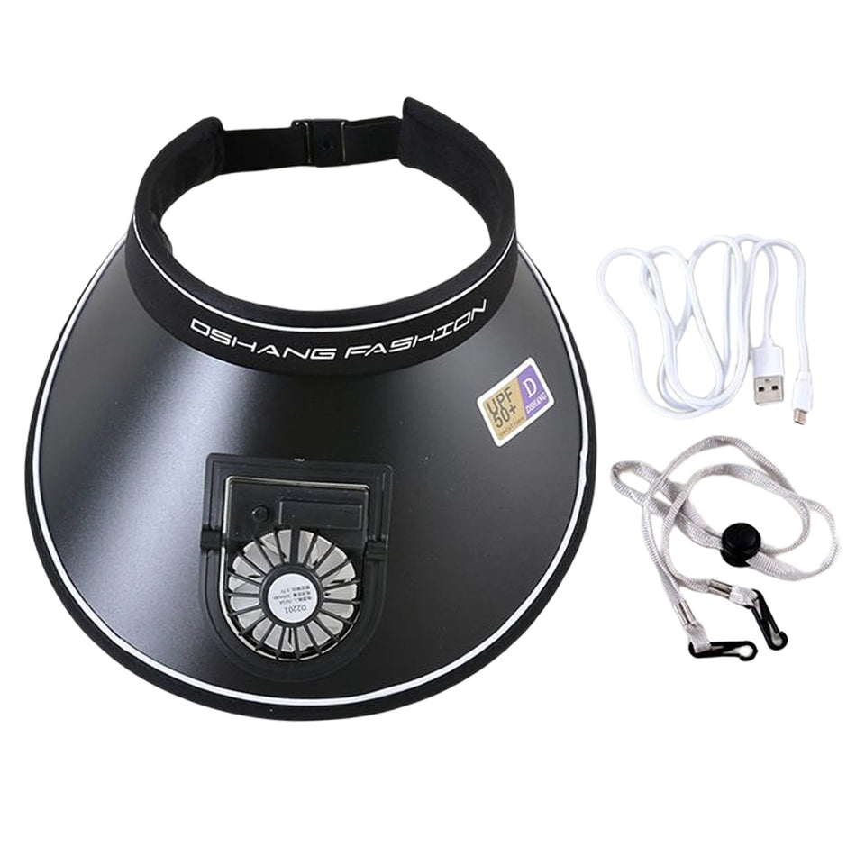 Nuevo Sombrero con Ventilador