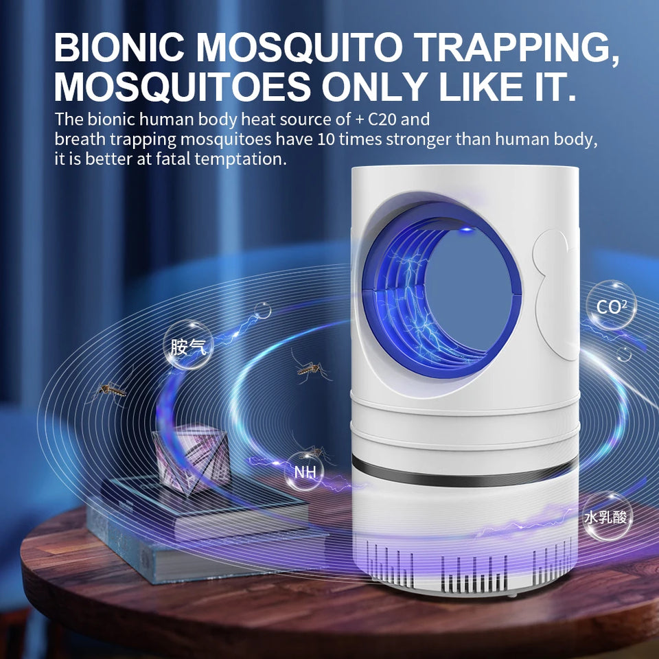 Nueva Lámpara Mata Mosquitos USB Compacta