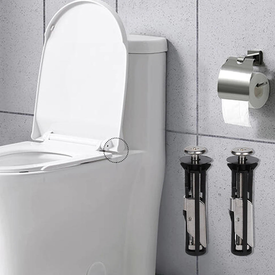 Nuevo SET de 2 unidades Fijador Fuerte para Asiento WC