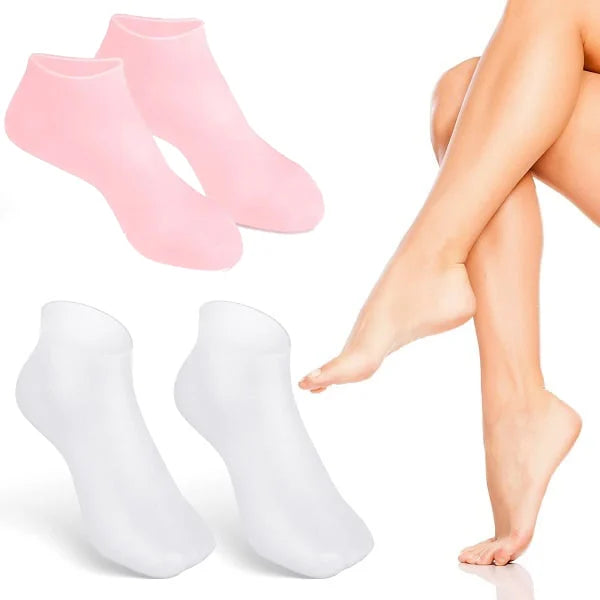 Pague 1 y lleve 2 Nuevos Calcetines SPA Hidratantes de Silicona