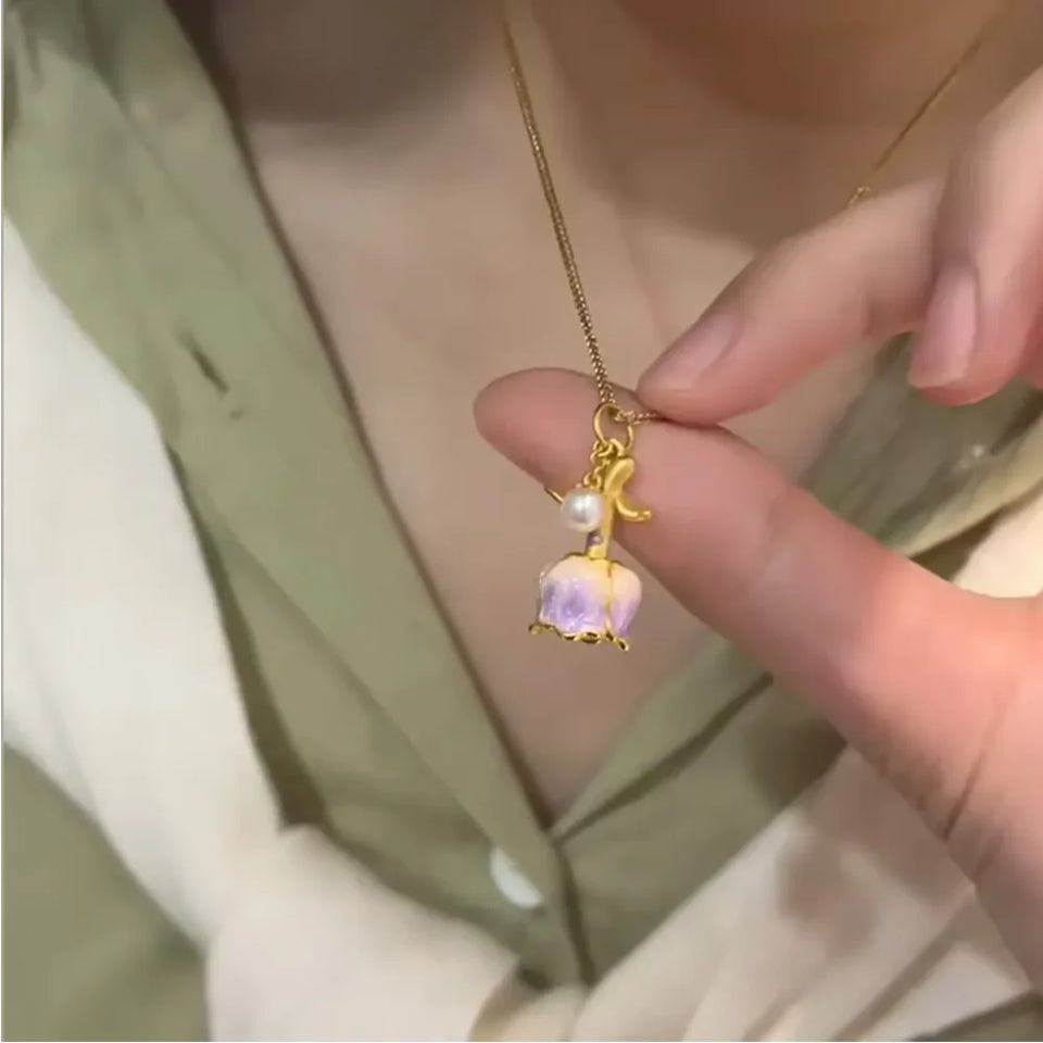 Nuevo Collar Rosa de Amor