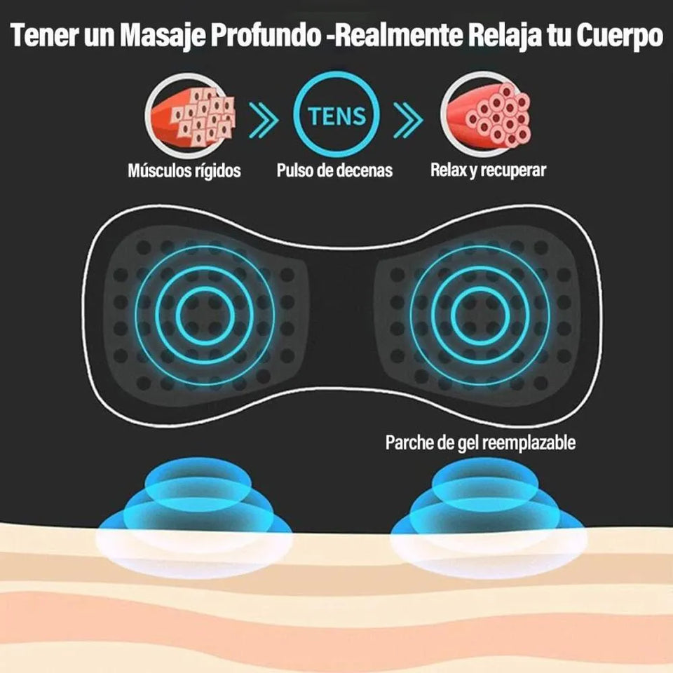 Nuevo Mini Masajeador Portátil – Alivio al Instante