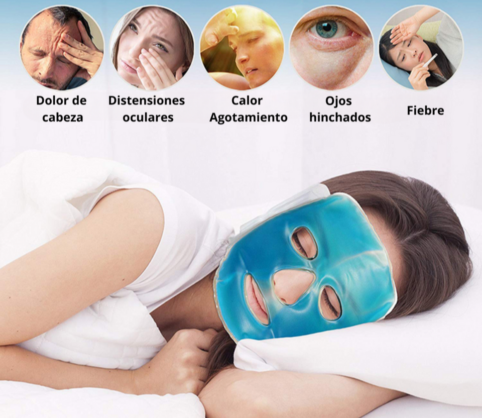Nueva Mascarilla Gel Terapia Fría y Caliente
