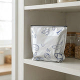 Nuevo Set de 10 Bolsas de Aluminio para Alimentos con Cierre