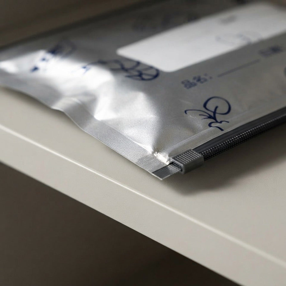 Nuevo Set de 10 Bolsas de Aluminio para Alimentos con Cierre