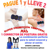 Pack de 2X1 MINI MASAJEADORES RECARGABLES Más Corrector de postura gratis