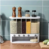 Nuevo DISPENSADOR DE ALIMENTOS 6 EN 1 – GRANOS Y CEREALES
