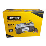 Nuevo MINI COMPRESOR DOBLE PISTÓN 12V + HERRAMIENTAS