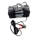 Nuevo MINI COMPRESOR DOBLE PISTÓN 12V + HERRAMIENTAS
