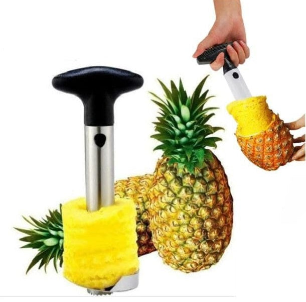 Rebanador Cortador Pelador De Piña En Acero Inoxidable